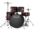 Bateria Premium DX420 WR Vinho 20/14/12/10 C/ Ferragens, Prato, Banco e Pedal