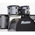 Bateria Premium DX422 MBK Chumbo  22/16/14/10/12 C/ Ferragens, Prato, Banco e Pedal
