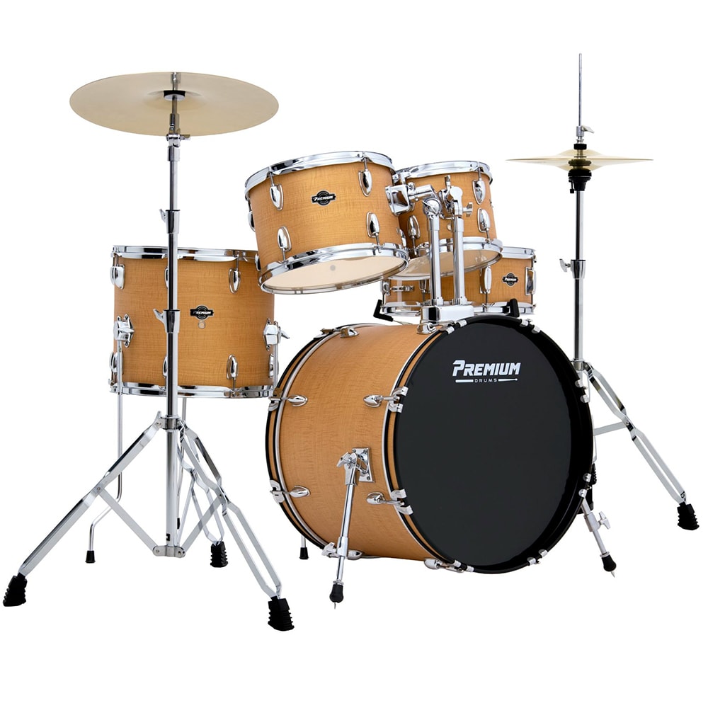 Bateria X-Pro BAT822 STG3T Stage Series de 3 Tons Completa Dark
