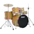 Bateria Premium Max PM22 NWS Naural Wood 22/16/14/12/10 C/ Ferragens, Pratos, Banco e Pedal