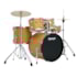 Bateria Premium Max PM22 NWS Naural Wood 22/16/14/12/10 C/ Ferragens, Pratos, Banco e Pedal