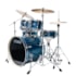 Bateria Tama Imperialstar IP52H6W-HLB Hairline Blue 5 Peças Com Ferragens Bumbo 22 Bateria Tama Imperialstar IP52H6W-HLB Hairline Blue 5 Peças Com Ferragens Bumbo 22