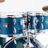 Bateria Tama Imperialstar IP52H6W-HLB Hairline Blue 5 Peças Com Ferragens Bumbo 22