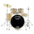 Bateria X-Pro BAT720 STG Stage Series Completa Natural Wood c/ Banco e Pratos