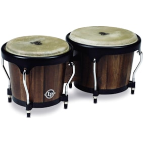 Bongô LP Percussion Aspire Series LPA601-SW Jamjuree Escuro