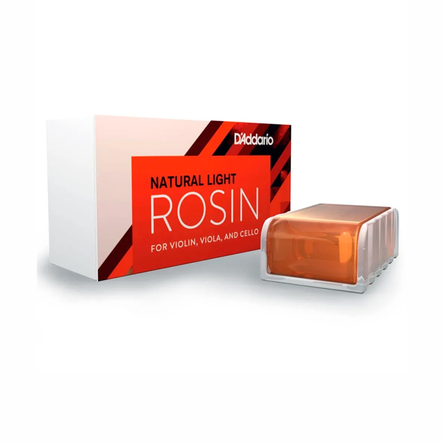 Breu para Violino D'Addario VR200 Rosin Natural Claro Breu para Violino D'Addario VR200 Rosin Natural Claro