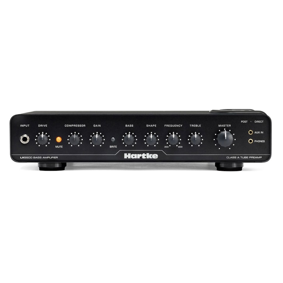 Cabeçote para Contrabaixo Hartke LX5500 de 500W Pré Valulado