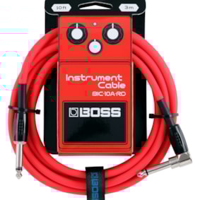 Cabo Boss BIC10A RD Bic Series P10/P10 3 Metros Vermelho