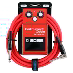 Cabo Boss BIC10A RD Bic Series P10/P10 3 Metros Vermelho
