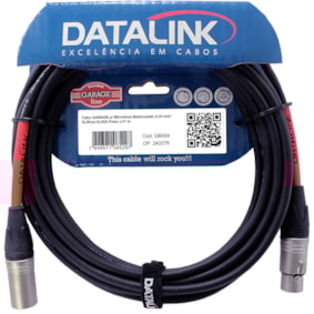 Cabo Datalink GB004 Linha Garage Line XLR - XLR de 7m Cabo Datalink GB004 Linha Garage Line XLR - XLR de 7m