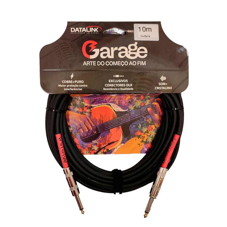 Cabo Datalink GI010 Linha Garage P10/P10 de 10 Metros
 Cabo Datalink GI010 Linha Garage P10/P10 de 10 Metros