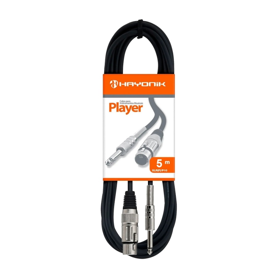 Cabo Hayonik P10 para XLR de 5 Metros