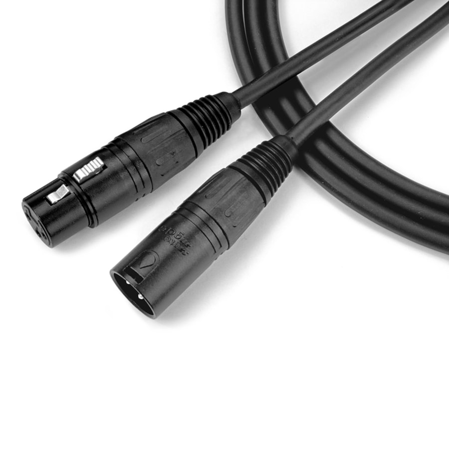 Cabo Santo Angelo Ninja LW B - XLR Fêmea e XLR Macho - 6,10m