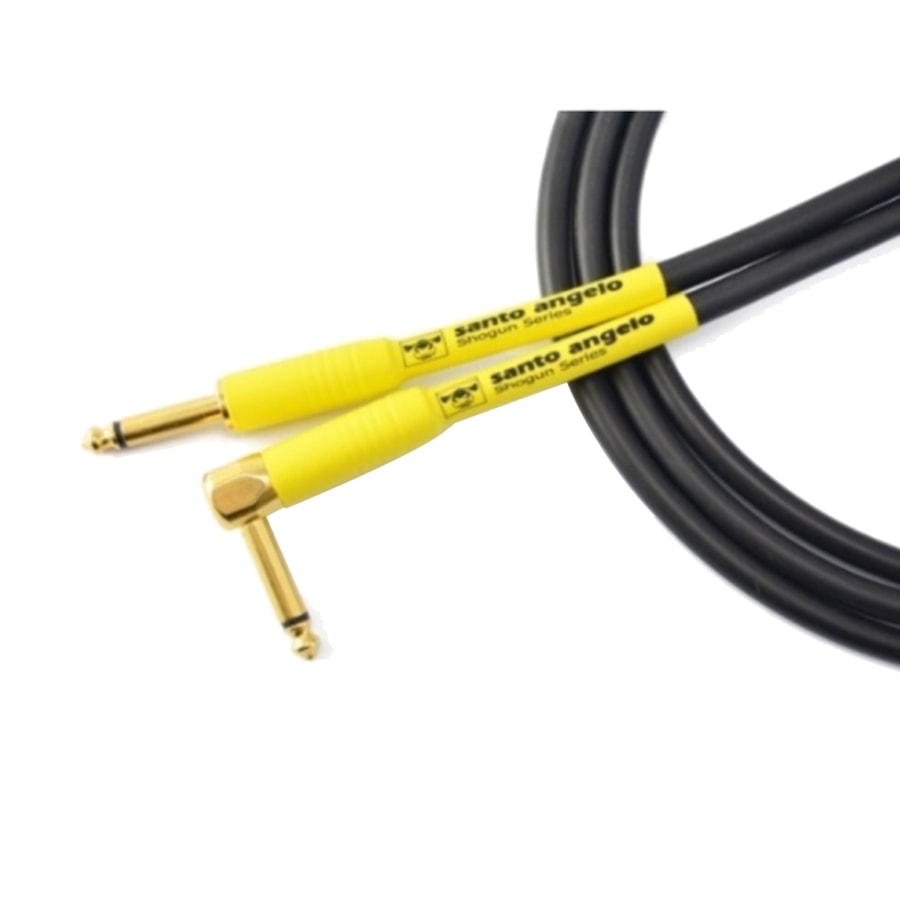 Cabo Santo Angelo Shogun P10 para P10 de 4,5 Metros com Plug em L Cabo Santo Angelo Shogun P10 para P10 de 4,5 Metros com Plug em L