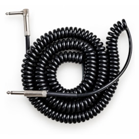 Cabo Santo Angelo Tornado P10/P10L 90° Espiral Preto 30FT 9,15 Metros