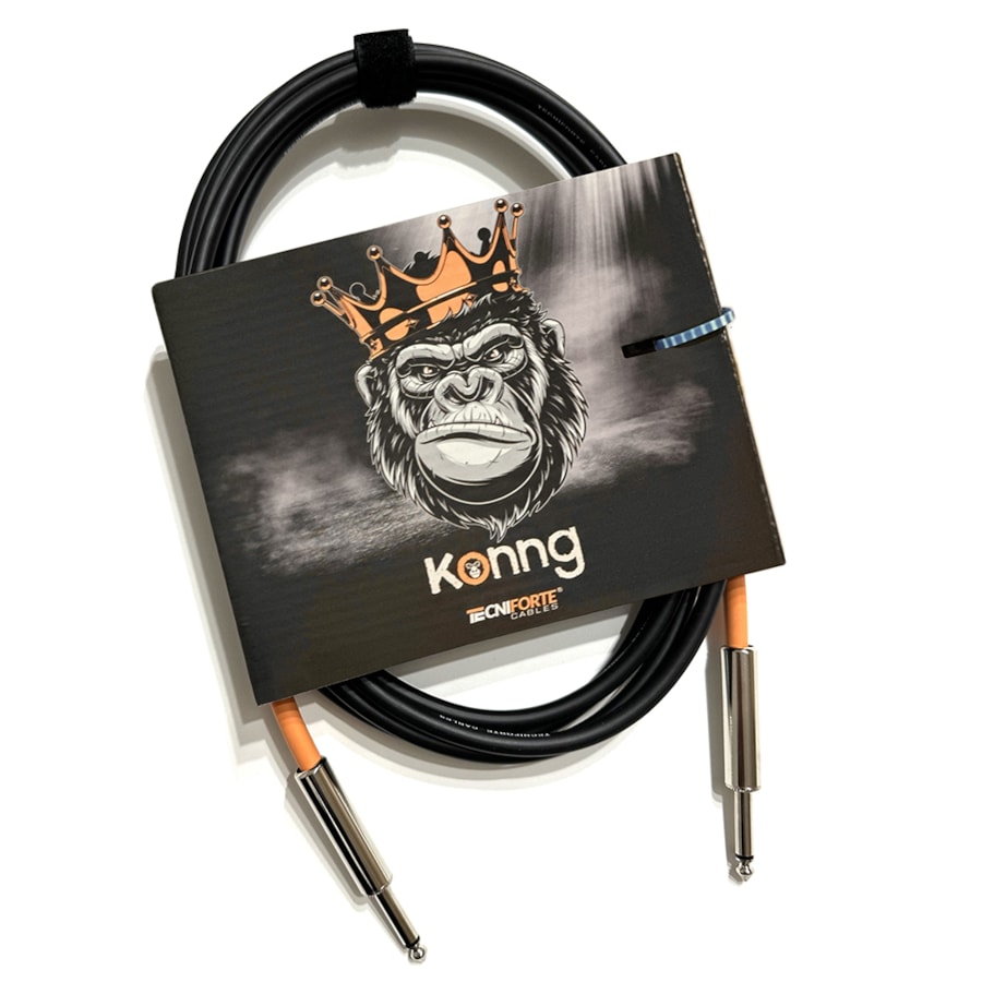 Cabo Tecniforte Konng KO10NIHD P10 x P10 Emborrachado 10FT 3,05m
 Cabo Tecniforte Konng KO10NIHD P10 x P10 Emborrachado 10FT 3,05m