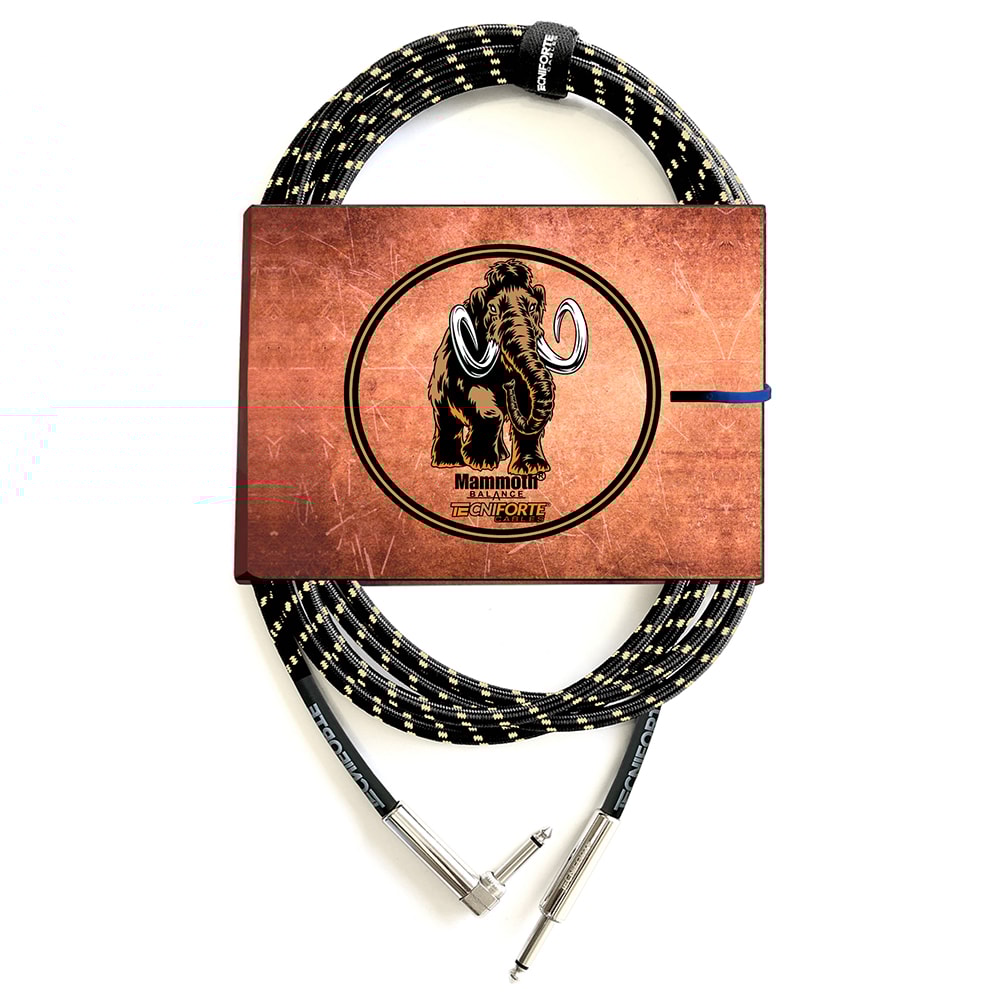 Cabo Tecniforte Mammoth MA15LNIHD P10 x P10L Têxtil 15FT 4,58m
