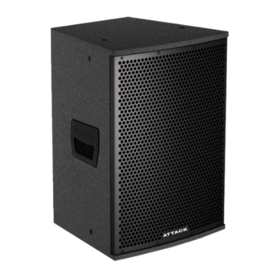 Caixa Ativa Attack VRF1230A Linha Versa Series de 12 C/ 300 W Preta Caixa Ativa Attack VRF1230A Linha Versa Series de 12 C/ 300 W Preta