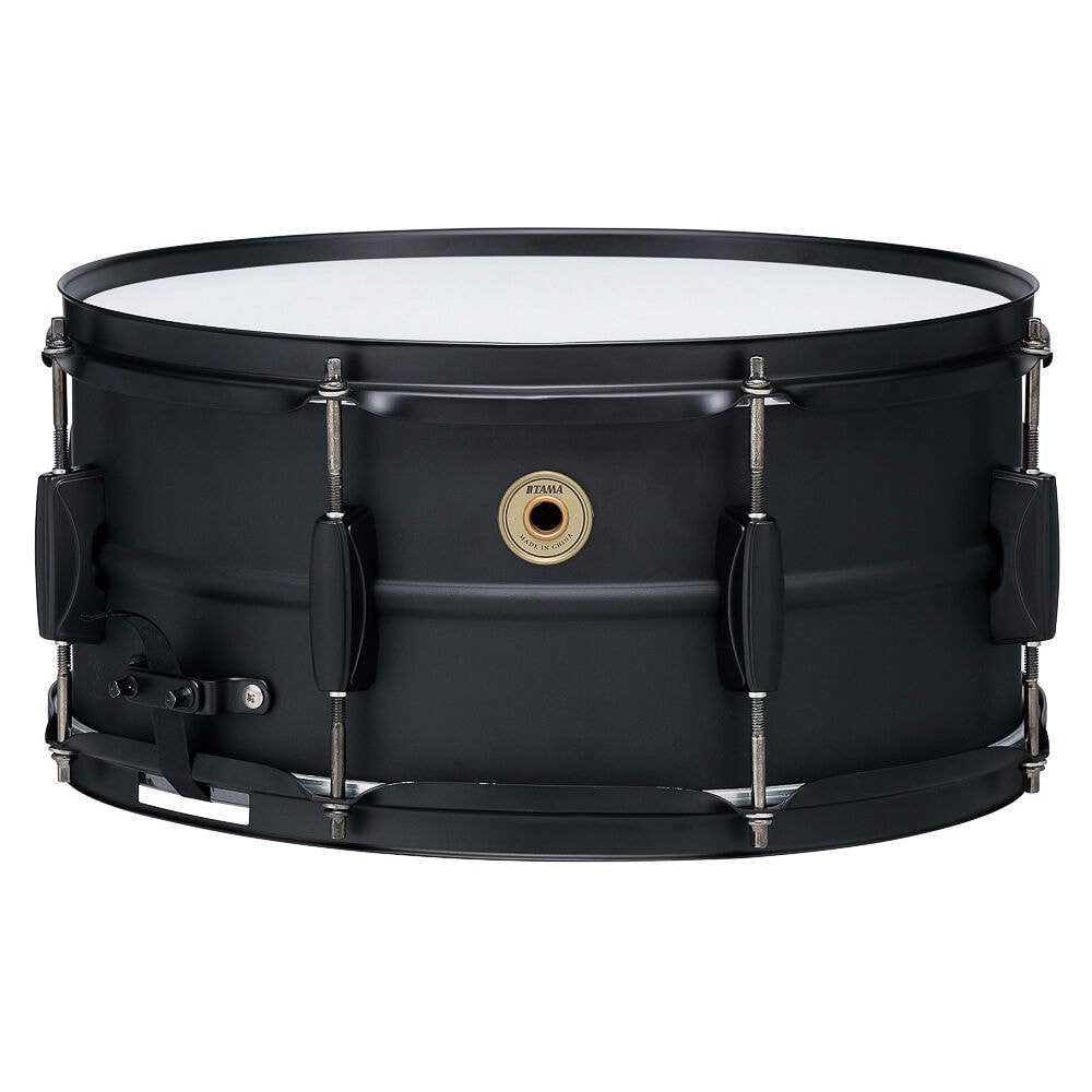 Caixa Bateria Tama BST1465 MBK Metalworks Matte Black Metal de 14 x 6,5 
