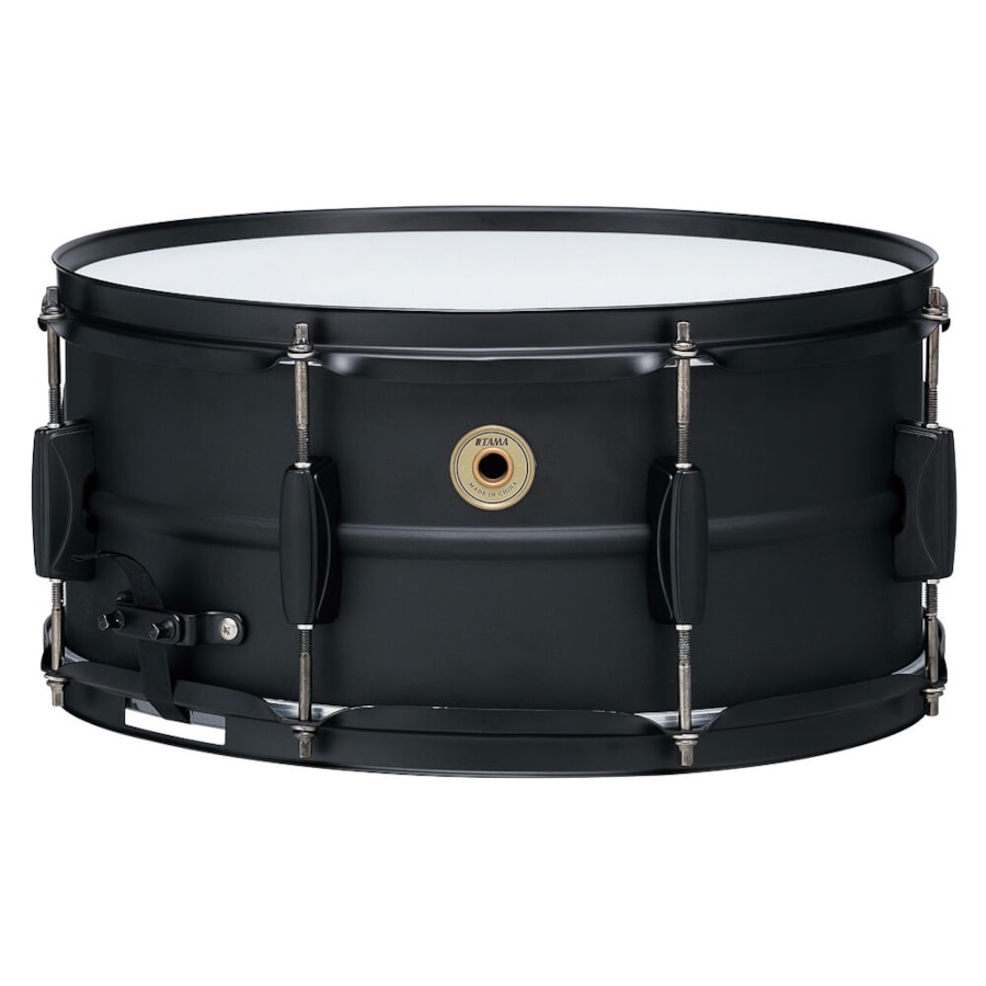 Caixa Bateria Tama BST1465 MBK Metalworks Matte Black Metal de 14 x 6,5 