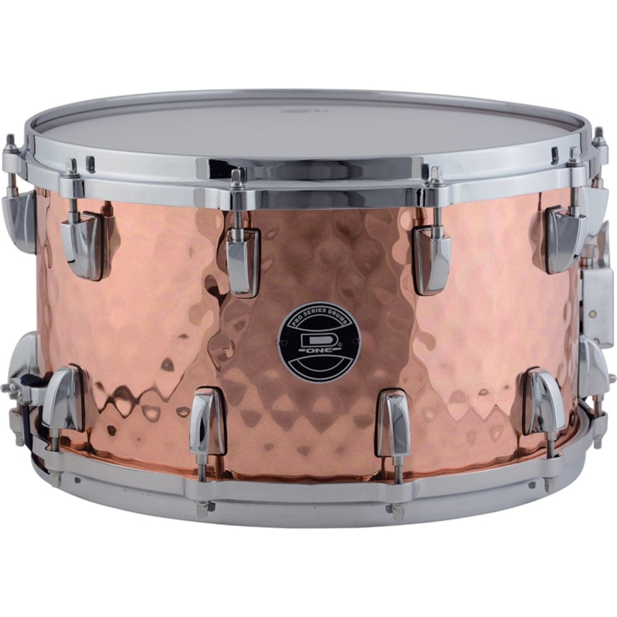 Caixa de Bateria D-One HCS1408DC de Cobre Martelado 14 x 8 