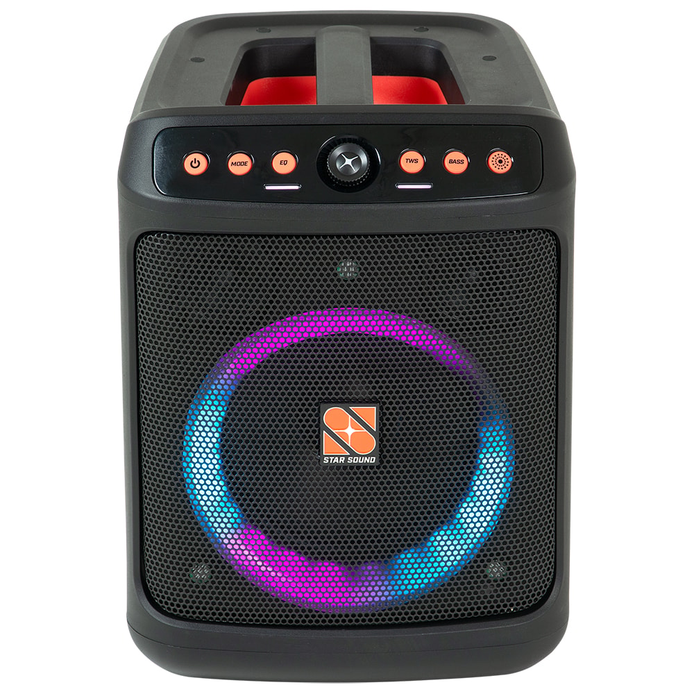 Caixa de Som Amplificada Staner STARSOUND KUB Ativa Portátil