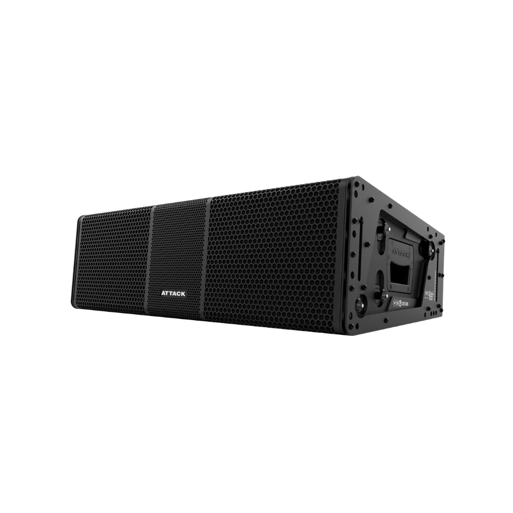 Caixa De Som Attack Line Array Versa Red Ativa 2x8 VSL208