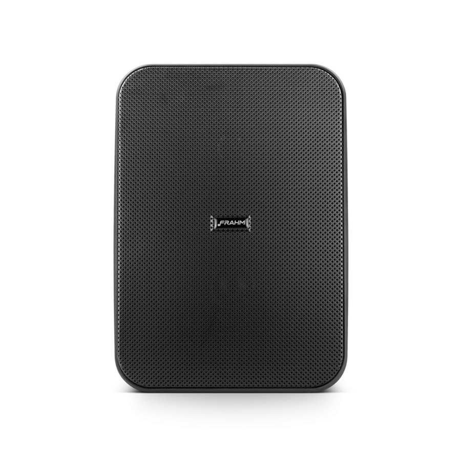 Caixa de Som Frahm CS6 Preta 50WRMS em PAR  Caixa de Som Frahm CS6 Preta 50WRMS em PAR