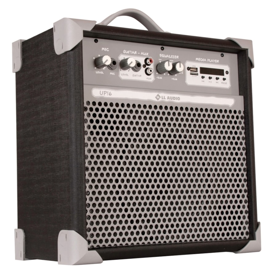 Caixa de Som Multiuso LL UP6 de 45 Watts RMS - Com Bluetooth Caixa de Som Multiuso LL UP6 de 45 Watts RMS - Com Bluetooth