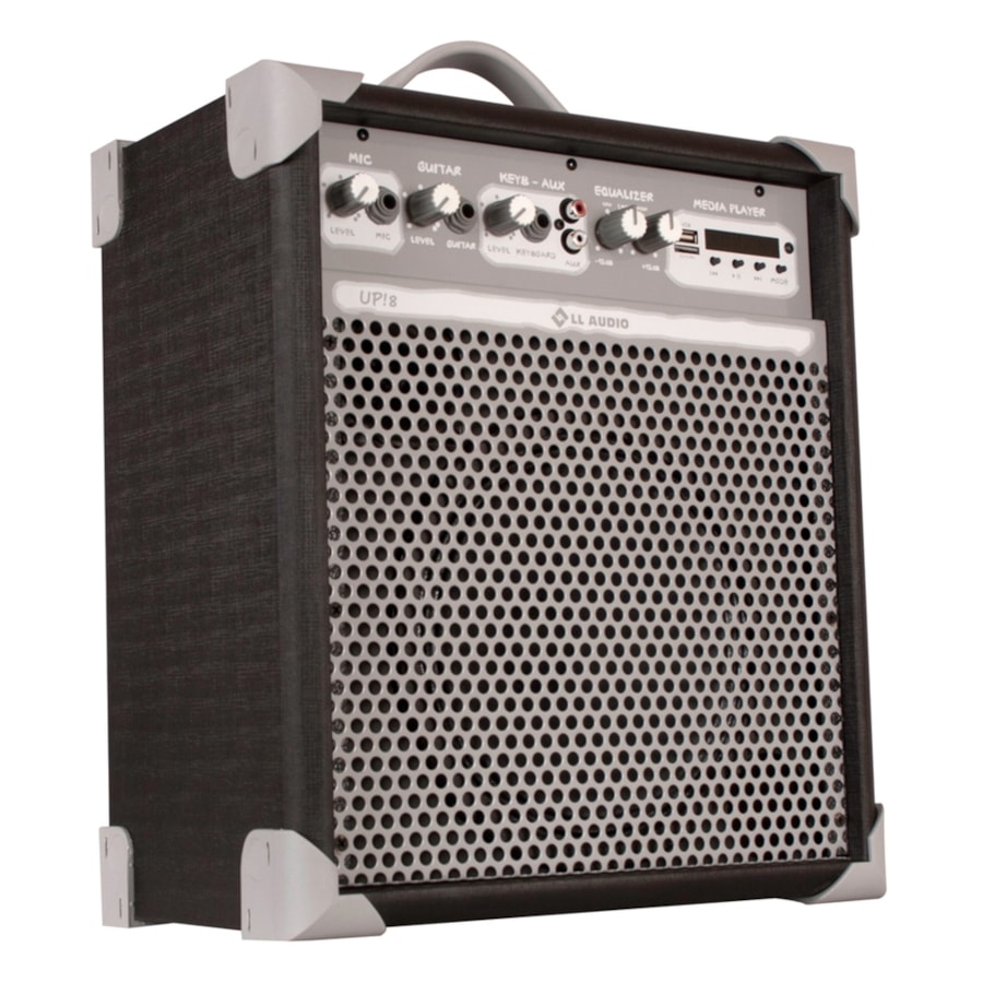Caixa de Som Multiuso LL UP8 de 55 Watts RMS - Com Bluetooth Caixa de Som Multiuso LL UP8 de 55 Watts RMS - Com Bluetooth