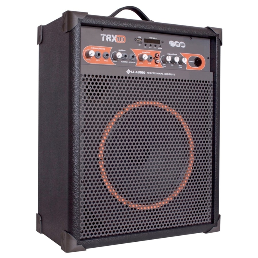 Caixa Multi-Uso LL TRX10 de 60WRMS c/ Bluetooth Caixa Multi-Uso LL TRX10 de 60WRMS c/ Bluetooth