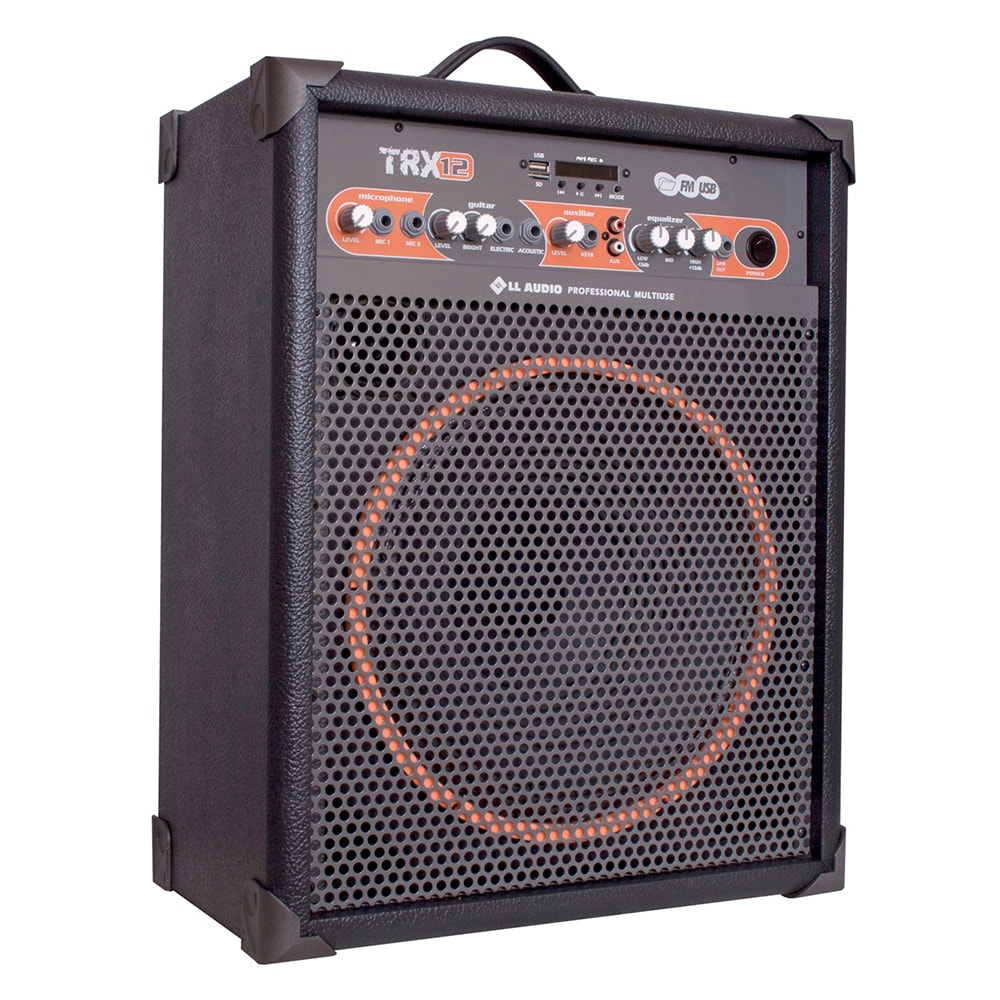 Caixa Multi-Uso LL TRX12 de 80WRMS c/ Bluetooth