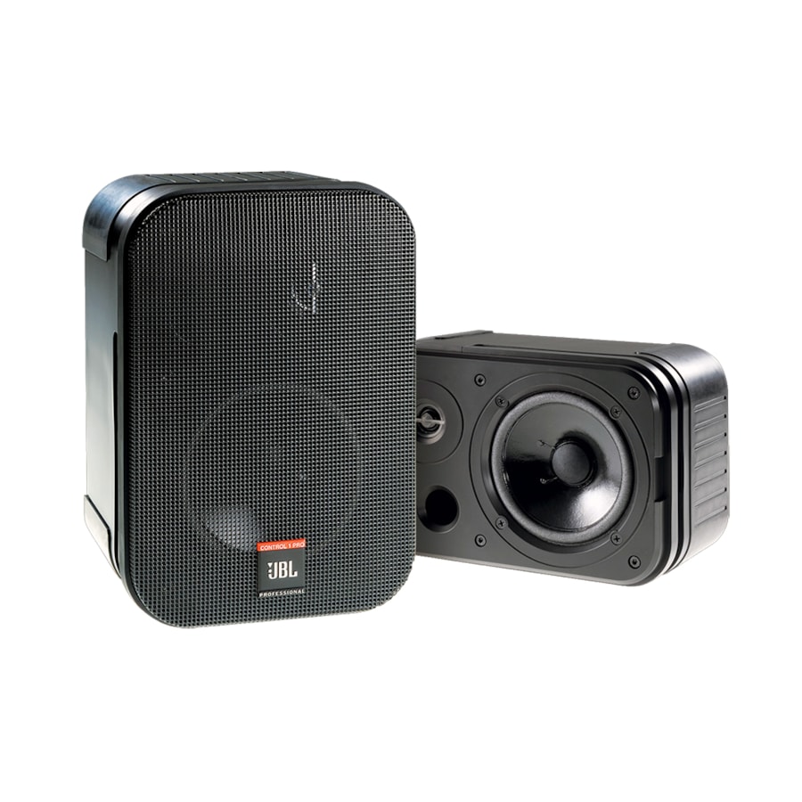 Caixa para Som Ambiente JBL Control 1 Pro Black em Par de 150 Watts Caixa para Som Ambiente JBL Control 1 Pro Black em Par de 150 Watts