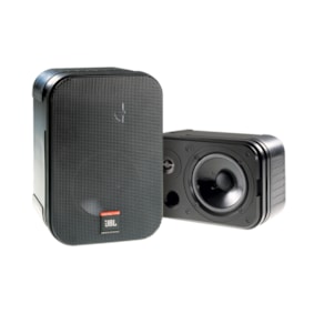 Caixa para Som Ambiente JBL Control 1 Pro Black em Par de 150 Watts Caixa para Som Ambiente JBL Control 1 Pro Black em Par de 150 Watts