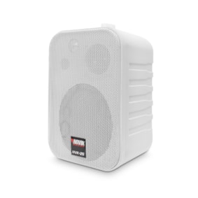 Caixa para Som Ambiente Novik NVK25 Branca em Par Caixa para Som Ambiente Novik NVK25 Branca em Par