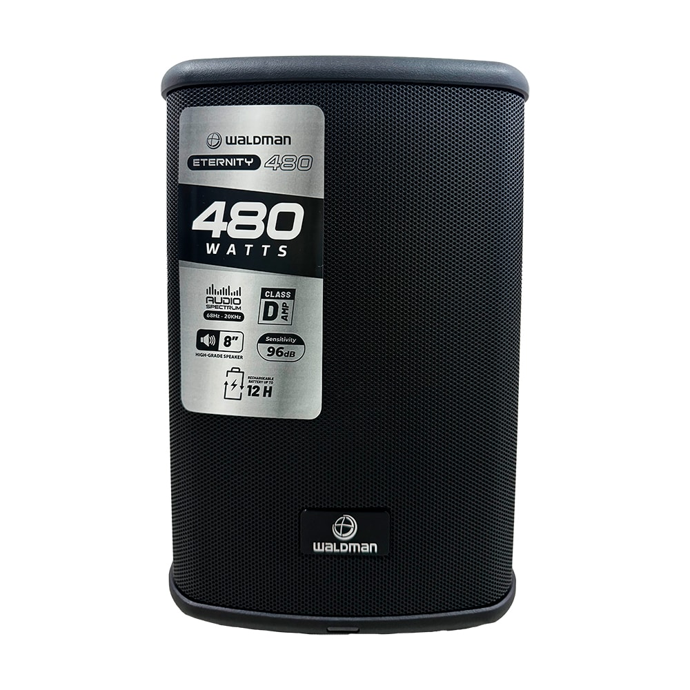 Caixa Waldman ET480 De 480 Watts 08 Polegadas Com Bateria