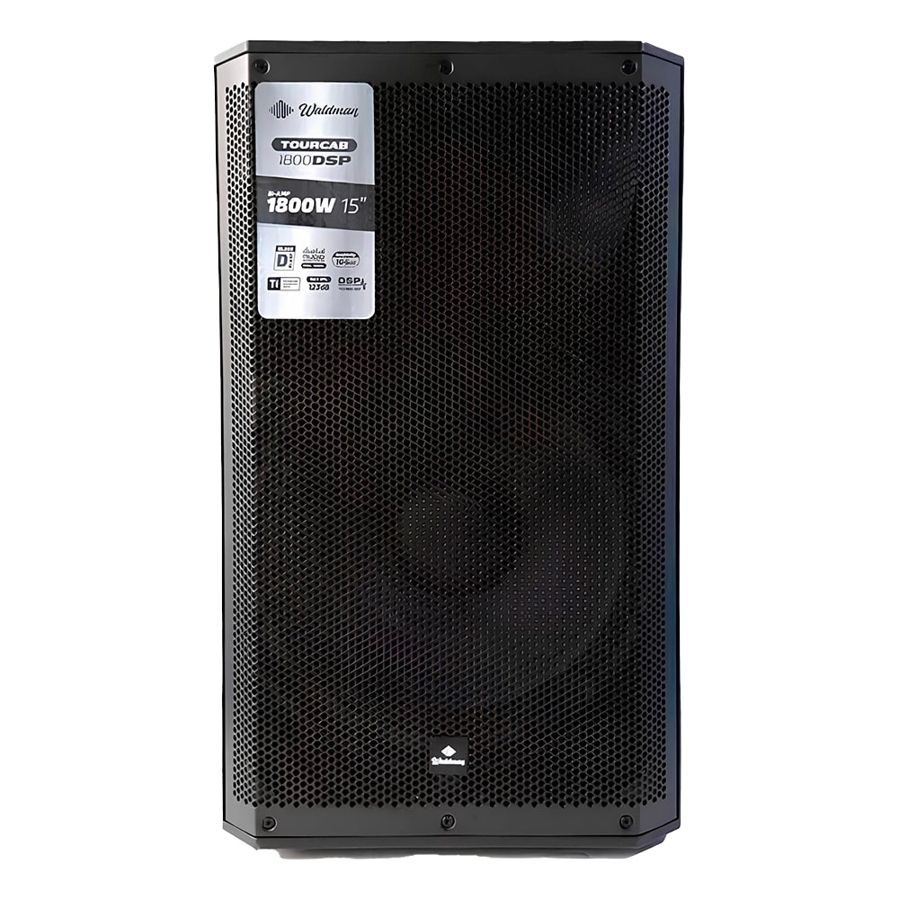 Caixa Waldman TC1800DSP Ativa De 15 Polegadas