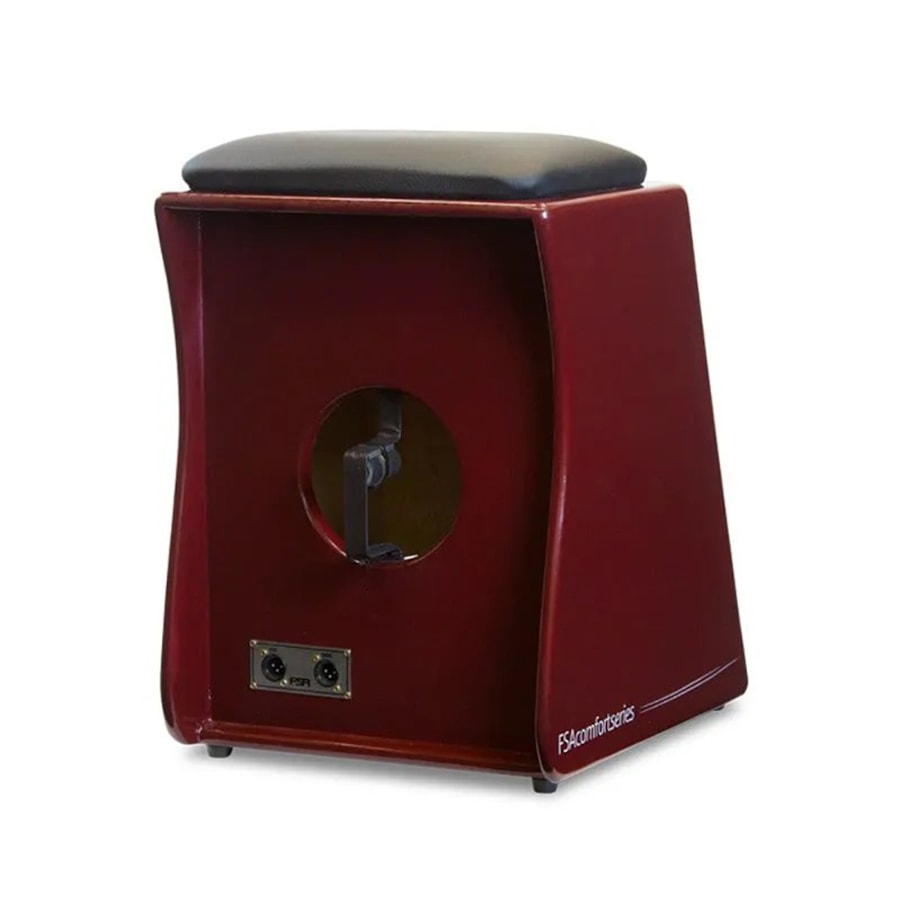 Cajon FSA Eletroacustico FCA4503 Vinho Akustica Musical