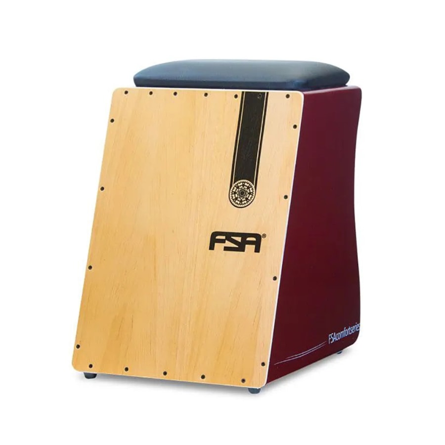 Cajon FSA Eletroacustico FCA4503 Vinho