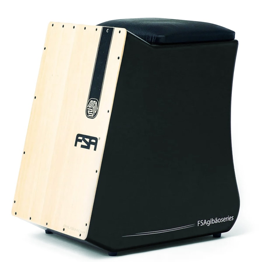 Cajon FSA Gibão Eletroacustico FGB6501 BK Cajon FSA Gibão Eletroacustico FGB6501 BK