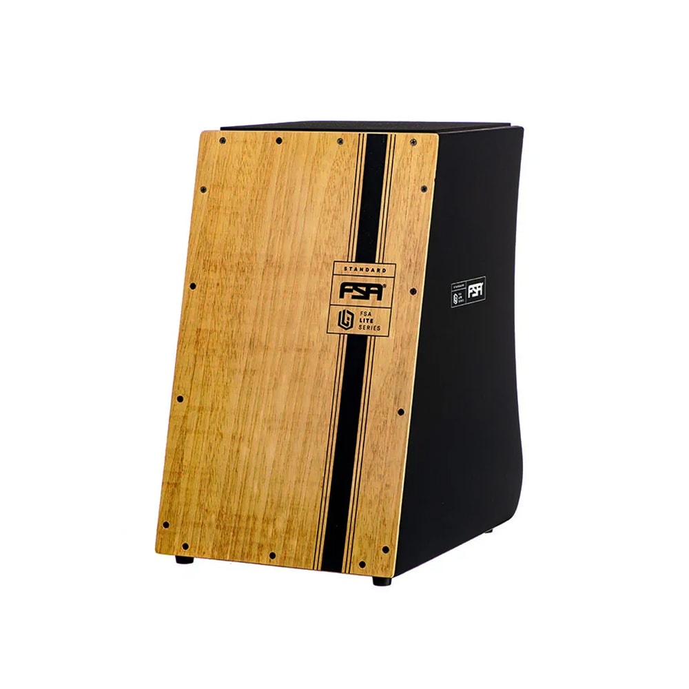 Cajon FSA Linha Lite Standard LTS01 Eletroacústico Preto 
