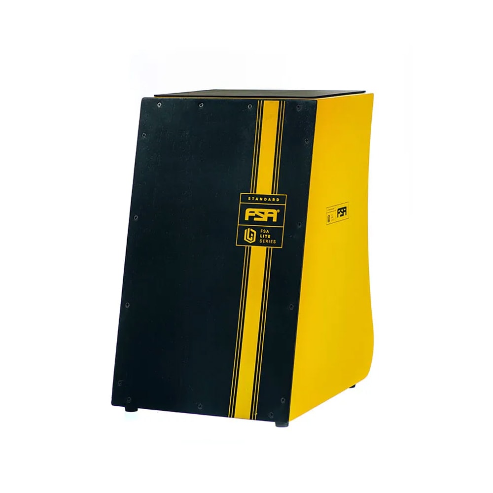 Cajon FSA Linha Lite Standard LTS04 Eletroacústico Amarelo