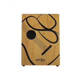 Cajon FSA Linha Strike SK5070 Eletroacústico Natural Sertanejo