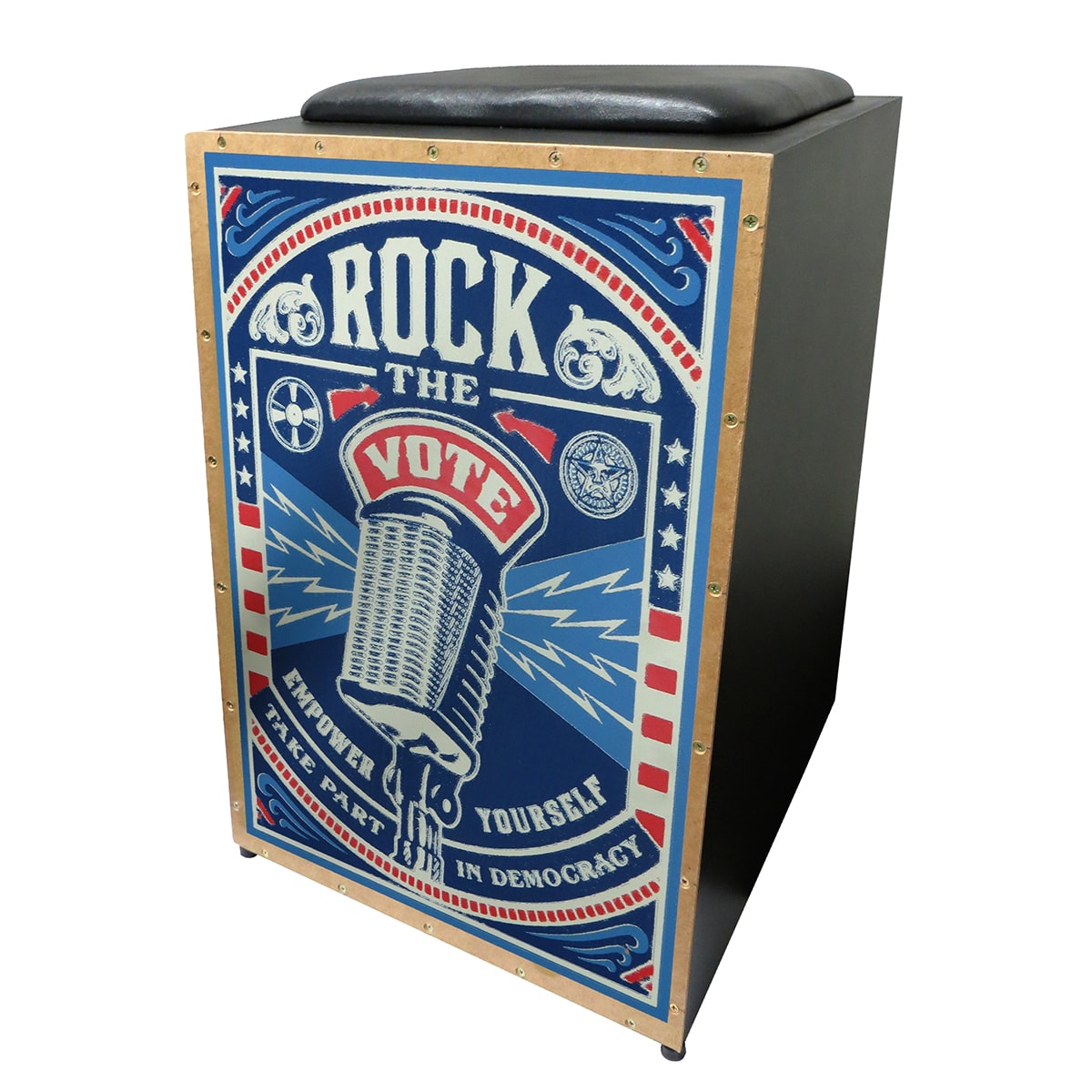 Cajon Jaguar Acústico CJ1000 K2 COR029 Posso Orar Por Você