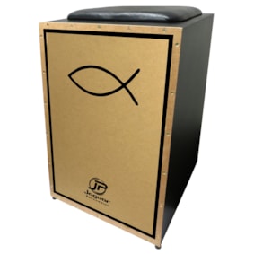 Cajon Jaguar Acústico CJ1000 K2 PB002 Gospel Peixe Cajon Jaguar Acústico CJ1000 K2 PB002 Gospel Peixe