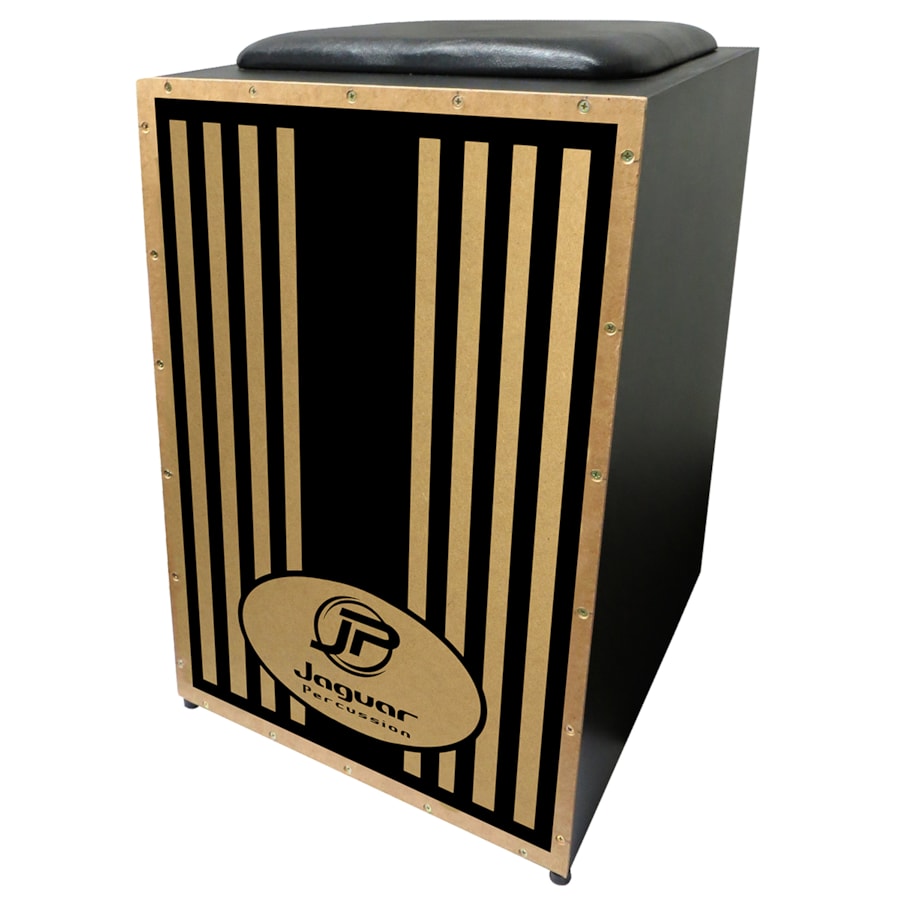 Cajon Jaguar Acústico CJ1000 K2 PB007 Listras Cajon Jaguar Acústico CJ1000 K2 PB007 Listras