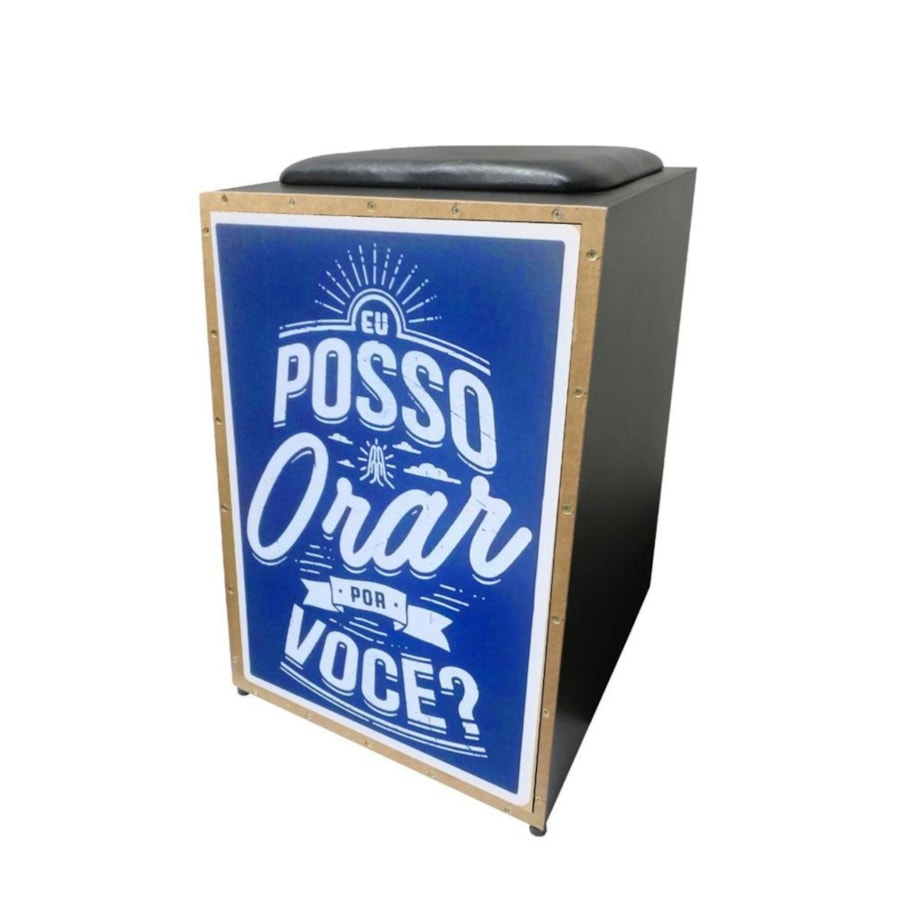  Cajon Jaguar CJ1000 COR0029EQ Posso Orar Elétroacustico