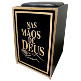 Cajon Jaguar CJ1000 K2 PB026EQ Nas Mãos de Deus Eletroacústico