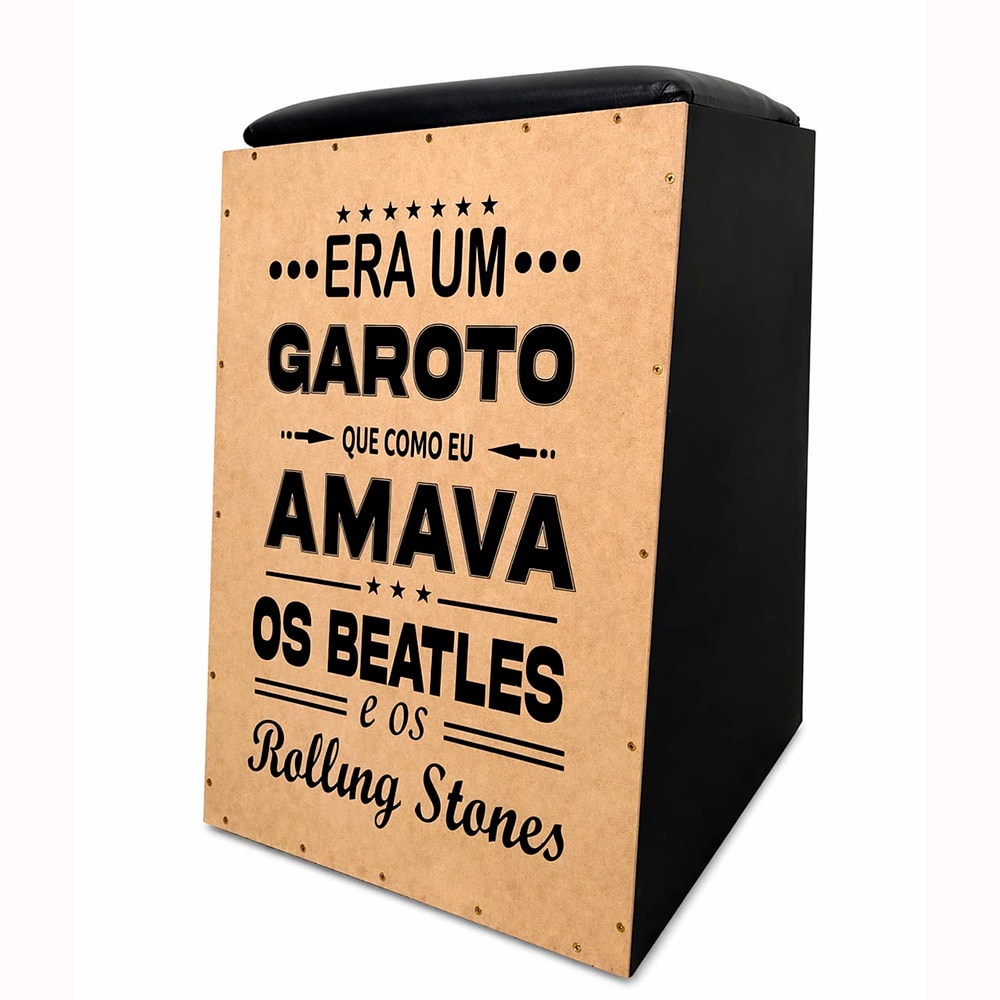 CAJON JAGUAR   ELETROACUSTICO  PB017EQ TOCA RAUL