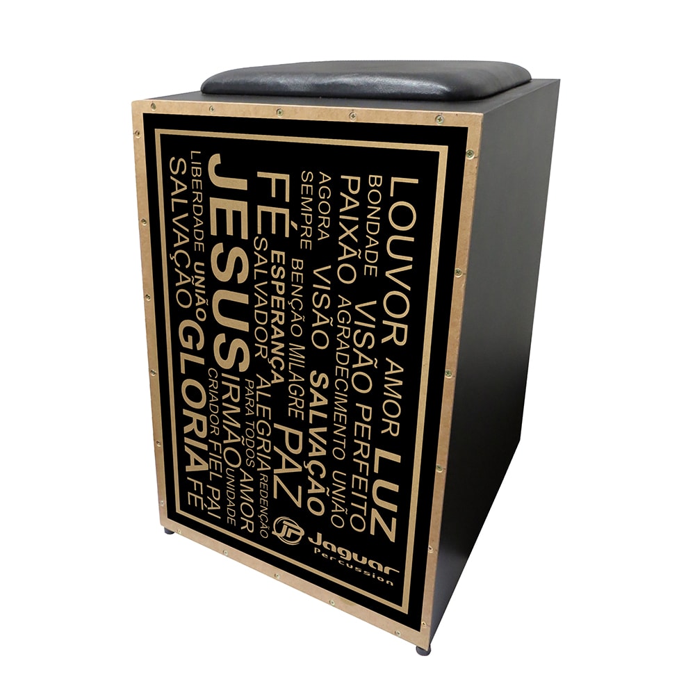 Cajon Jaguar PB003EQ Jesus Eletroacústico